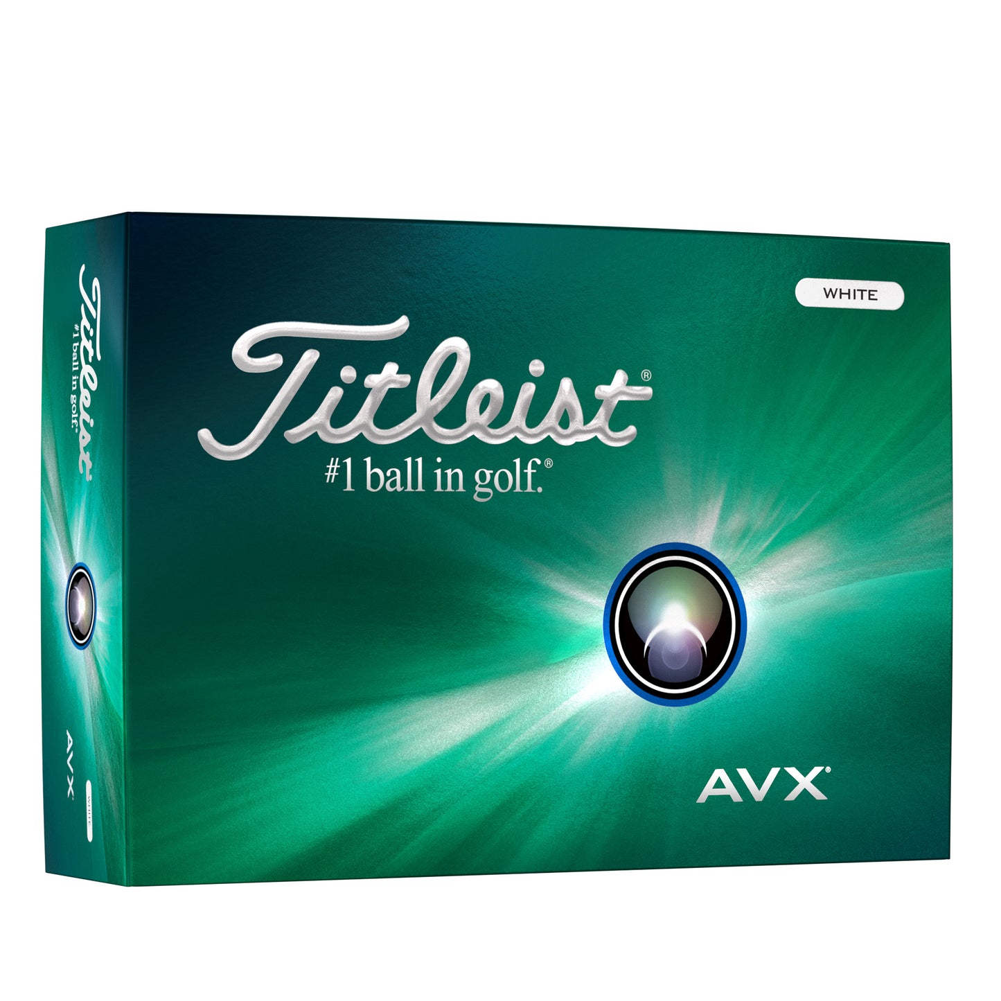 Titleist AVX (2024) Vit/Gul