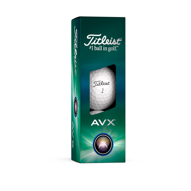 Titleist AVX (2024) Vit/Gul