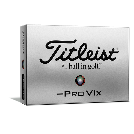 Titleist ProV1x  Left Dash (2024) Vit/RCT